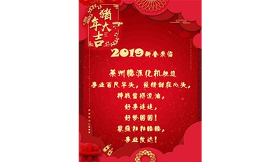 腾源化机祝您2019新春快乐