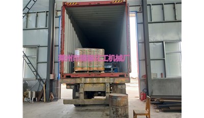 出口沙特人造石生产线第二批设备成功发货