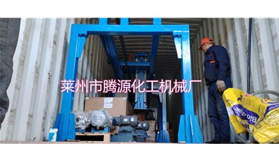 出口沙特人造石设备成功发货