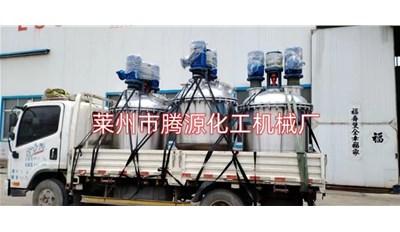 1000升多功能搅拌罐潍坊设备成功发货